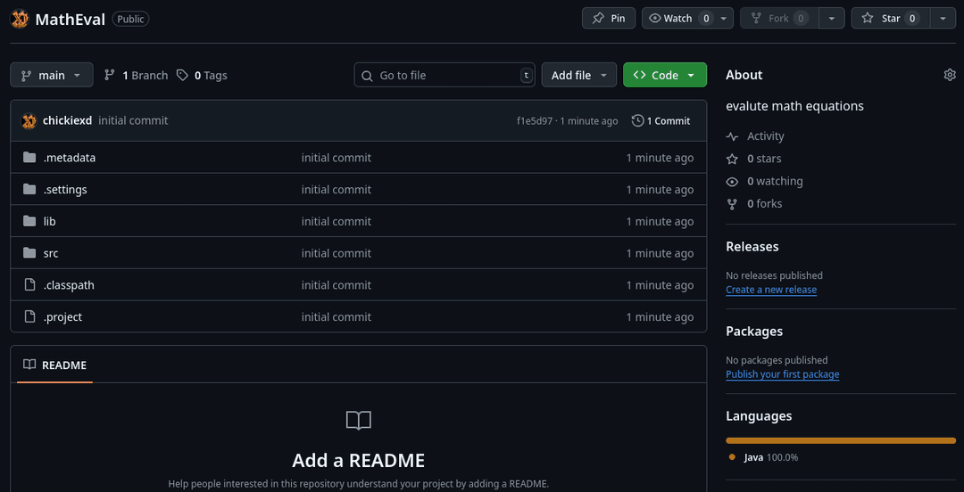 Math Expression Evaluator screenshot